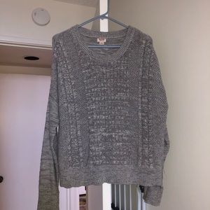 Mossimo comfy gray sweater